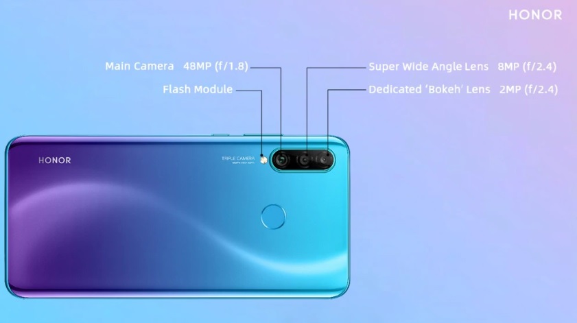 honor triple camara