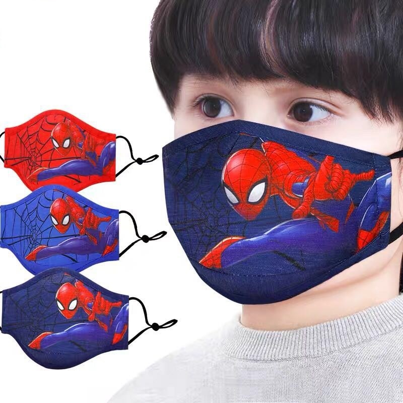 mascarilla spiderman