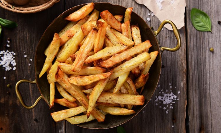 Formas ‘sanas’ de cocinar patatas fritas para comer y no engordar