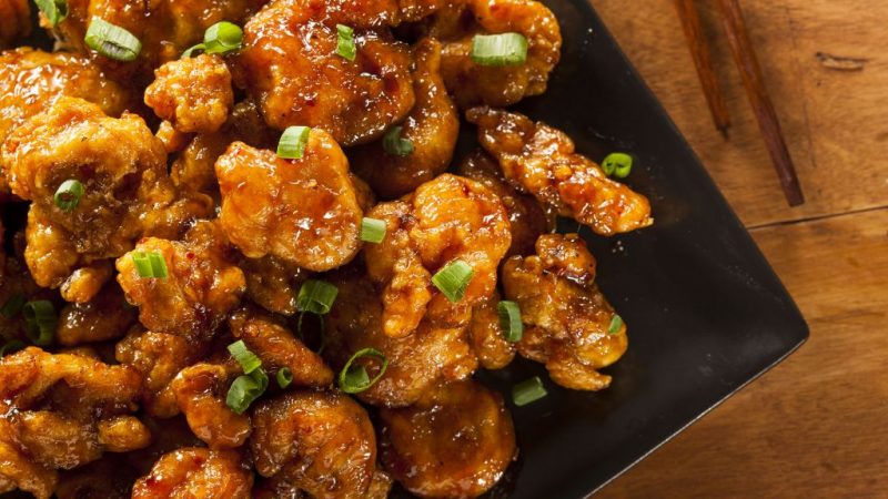 pollo general tso calorias