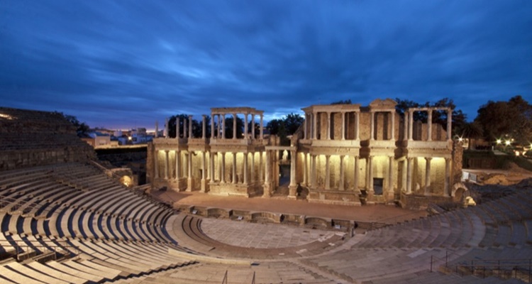 Teatro Romano Mérida, monumentos España