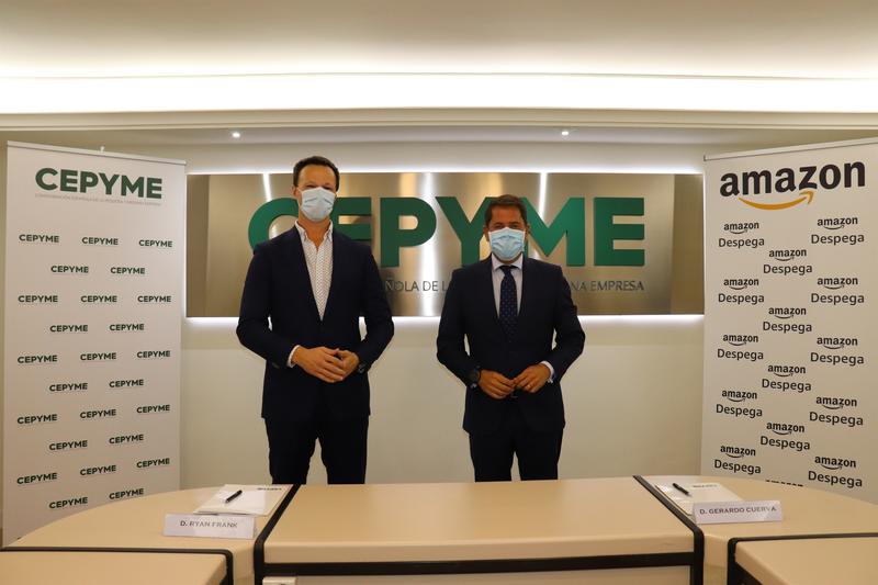 Cepyme y Amazon firman un acuerdo para concienciar a pymes de la digitalización