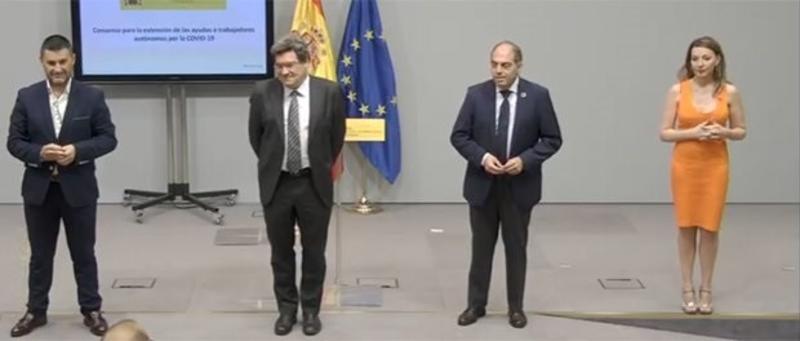 Escrivá discute este viernes con ATA, UPTA y Uatae la prórroga de las ayudas a autónomos