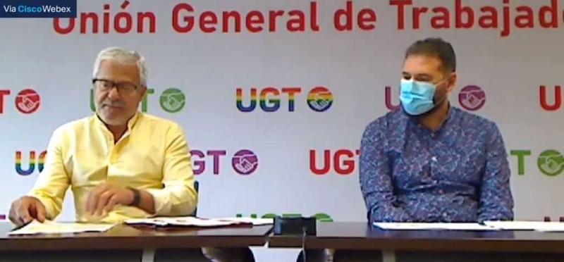 UGT denuncia «el esclavismo» de los trabajadores de plataformas digitales