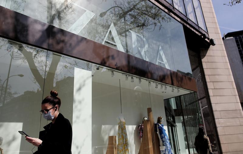 El covid-19 lastra a Inditex: sus ventas se desploman un 40% en España