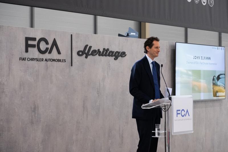 John Elkann, presidente de Stellantis que surge de la fusión de PSA y FCA