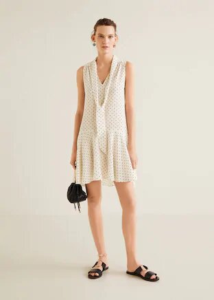 vestido estampado