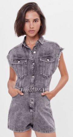 Mono corto denim