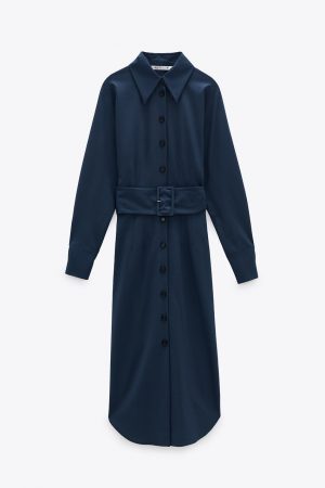 VESTIDO CAMISERO CINTURÓN 