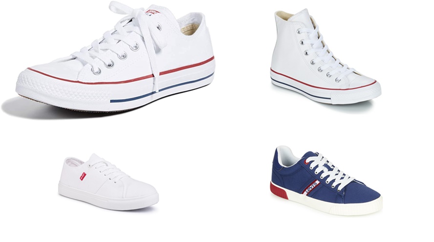 zapatillas levis tipo converse