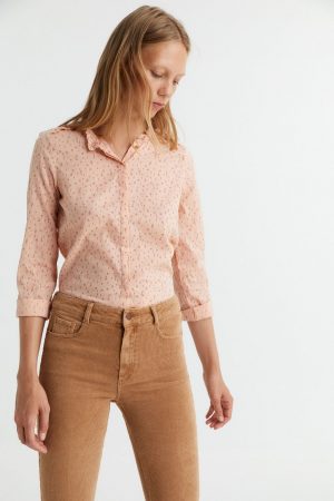 Sfera: blusas, camisas y camisetas baratas para ir con estilo este otoño 1 Merca2.es camisa basica volantes sfera