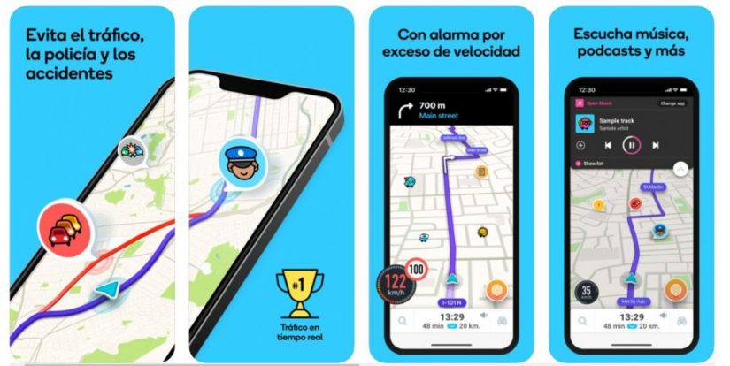 Waze apps para alertar radares DGT