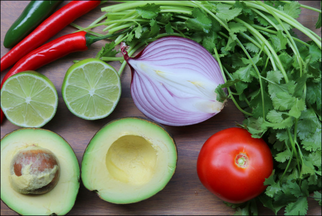 ingredientes-guacamole