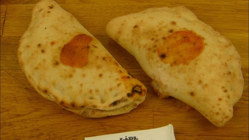 mini calzone prosciutto