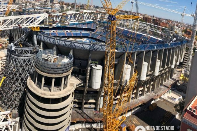 exterior estadio Santiago Bernabéu Real Madrid