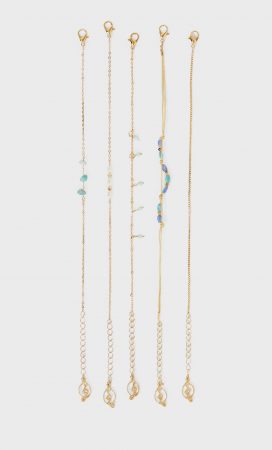 set de pulseras piedras