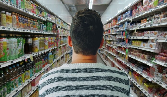 supermercado, etiquetas: Mercadona, Eroski