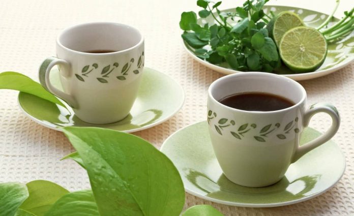 té de cilantro