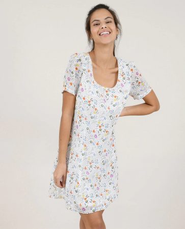 vestido estampado el corte ingles