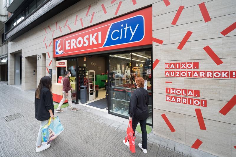 Eroski logra un beneficio semestral de 48 M€, un 44% menos