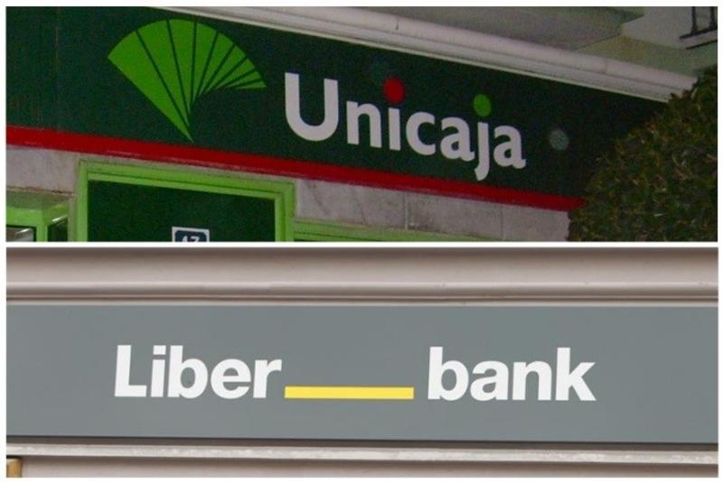 Las acciones de Unicaja y Liberbank se disparan tras confirmar contactos para una posible fusión