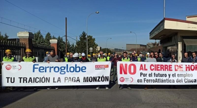 UGT rechaza negociar el nuevo acuerdo marco de Ferroglobe hasta que no aclare el plan de reestructuración