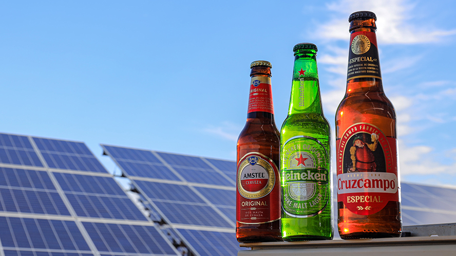 Así es el viaje del sol para elaborar Heineken, Cruzcampo y Amstel