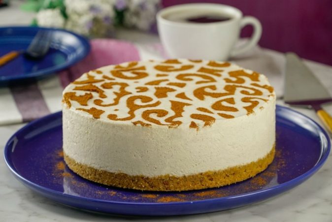 La tarta de horchata es muy fácil 