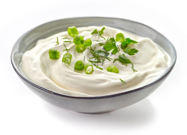 ingredientes de salsa de yogur