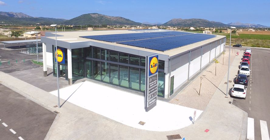 Tienda Lidl Baleares fotovoltaica Merca2.es