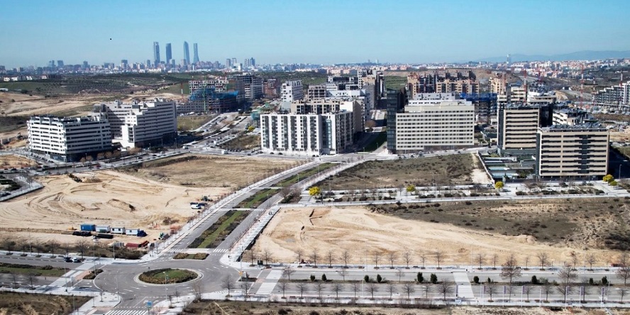Sale a subasta nuevo suelo residencial de vivienda libre en Valdebebas por 22 M€