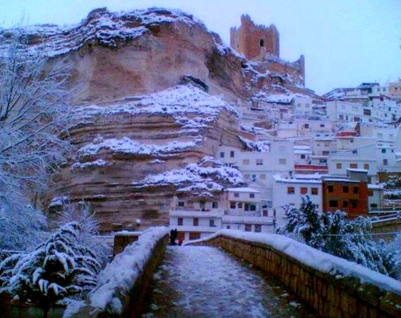 Alcalá del Júcar, pueblos nevados, pueblos más bonitos