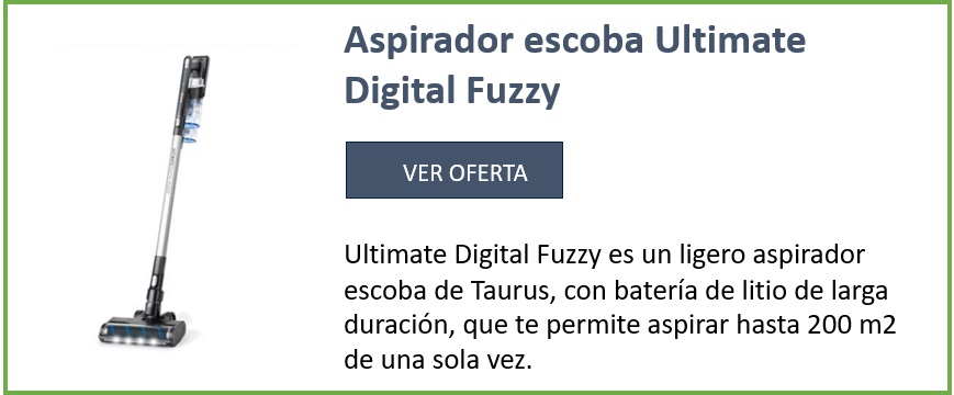 aspirador escoba Ultimate Digital Fuzzy. ver oferta