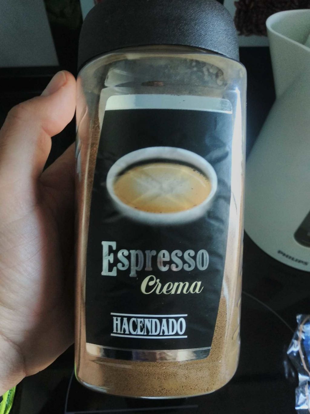 cafe espresso crema hacendado