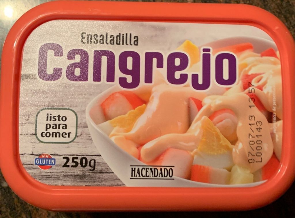 Ensaladilla de cangrejo