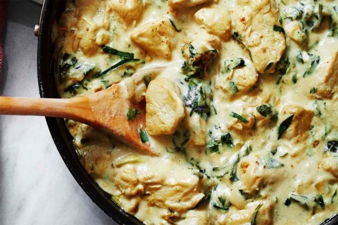 espinacas con bechamel