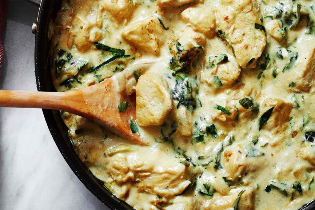 espinacas con bechamel