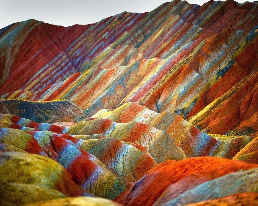 Montaña Arco Iris - China, lugares del mundo