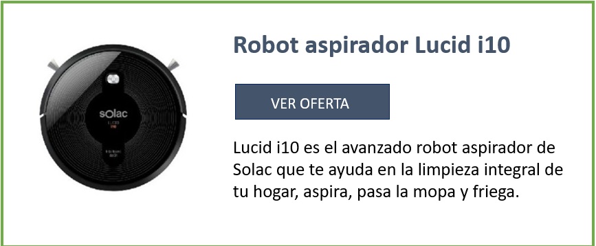 robot aspirador Lucid i10. Ver oferta