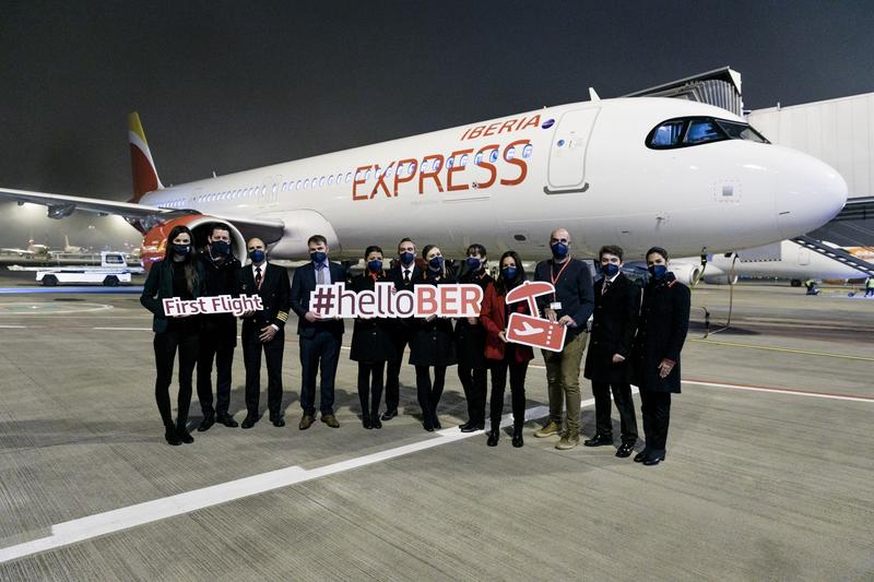 Iberia Express comienza a operar en el nuevo aeropuerto de Berlin