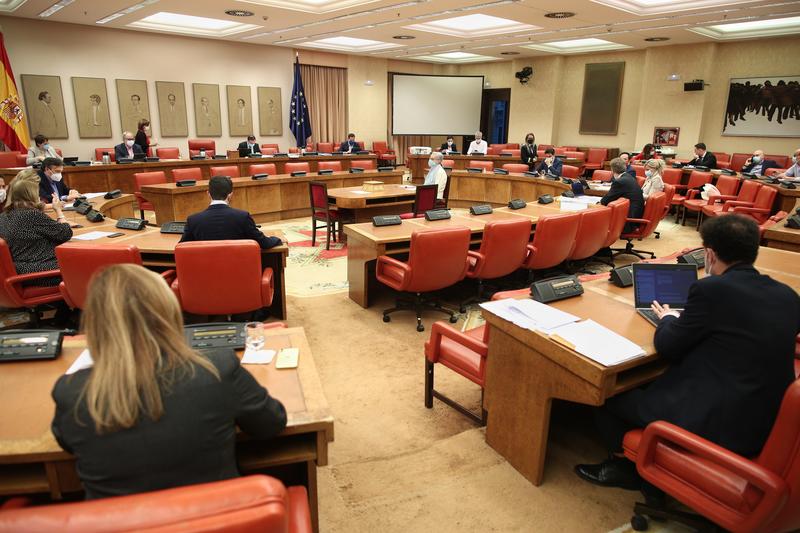PSOE, Podemos, ERC y PNV aprueban en comisión los Presupuestos y los elevan Congreso