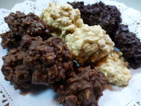 Croquers de almendra y chocolate