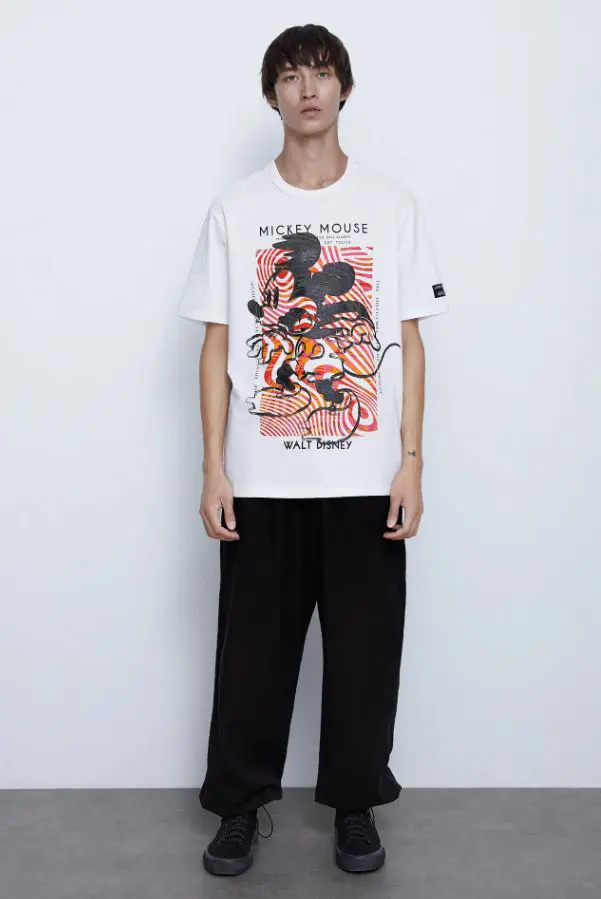 Pantalones mickey mouse zara clearance