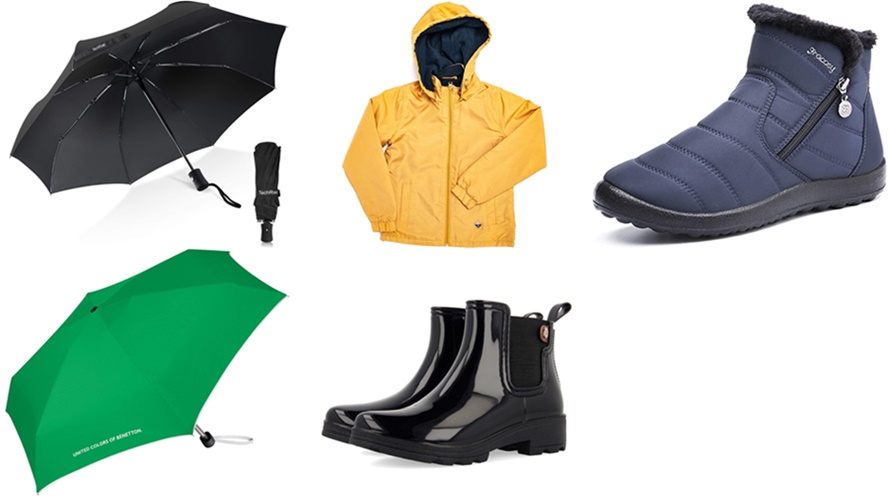 Amazon: los 10 mejores chollos de hoy en paraguas, chubasqueros y botas de agua