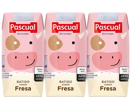 Batidos fresa Pascual