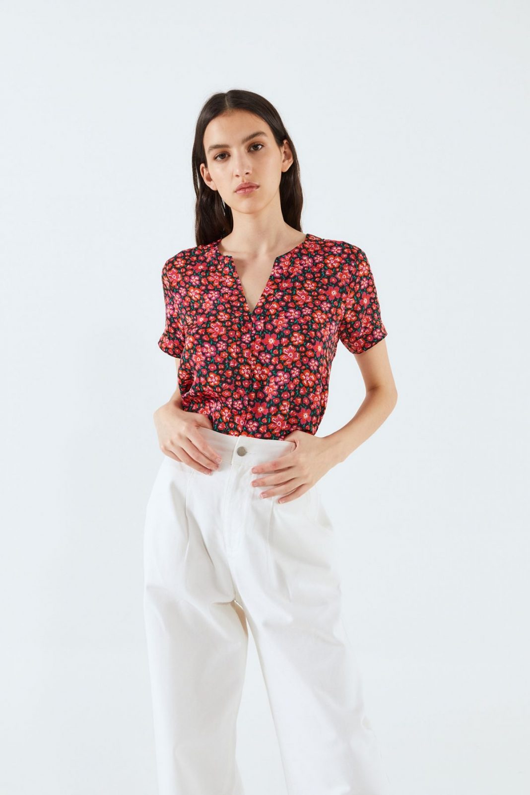 blusa estampada sfera