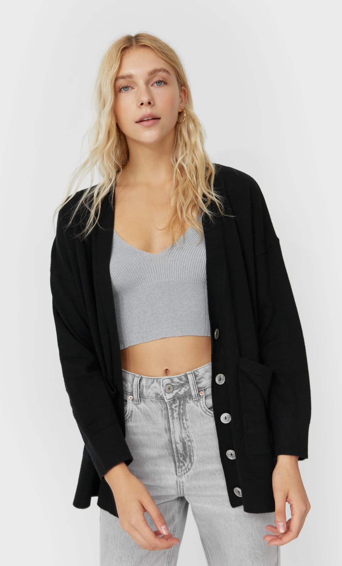 cardigan oversize 