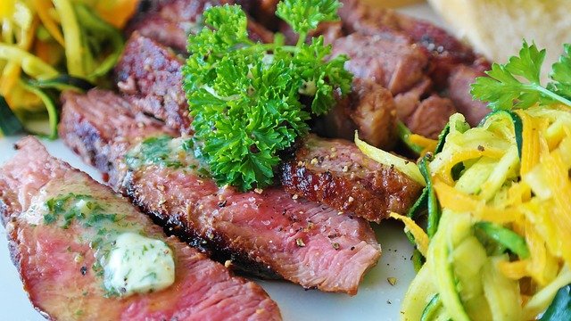 carne descongelada en el horno