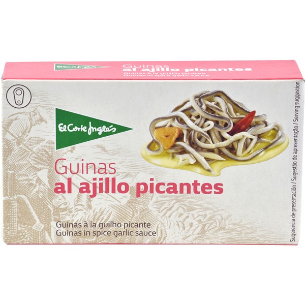 Guinas al ajillo El Corte Inglés