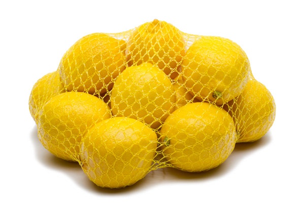 limones, malla amarilla - naranjas